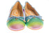 Sam Edelman Rainbow Ombre Felicia Ballet Classic Flat Girl's US Size 12 youth
