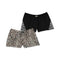 FLORA BY FLORA NIKROOZ 2-Pk. Solid & Printed Knit Sleep Shorts Size Small