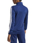 adidas Women's Tricot 3-Stripes Track Jacket Full Zip Dark Blue L