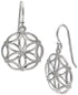 Giani Bernini Filigree Open Circle Drop Earrings in Sterling Silver