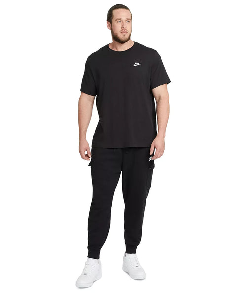 NIKE Men's Sportswear Club T-Shirt Black/ White/ Dark Grey 2XL