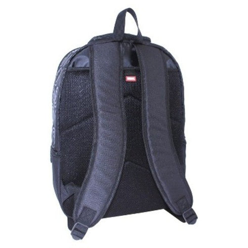 Marvel Captain America Drip Shield Laptop Backpack Black Book Bag