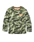 EPIC THREADS Little Boys Long Sleeve Camo T-shirt Eucalyptus (Green) Size 6