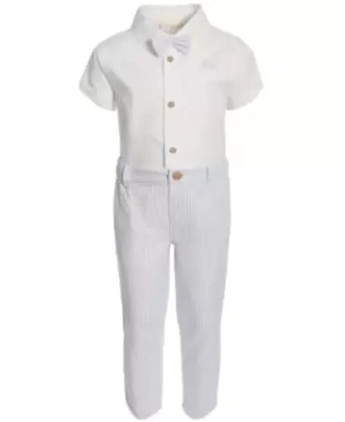 First Impressions Toddler Boys Seersucker Pants Set 4T