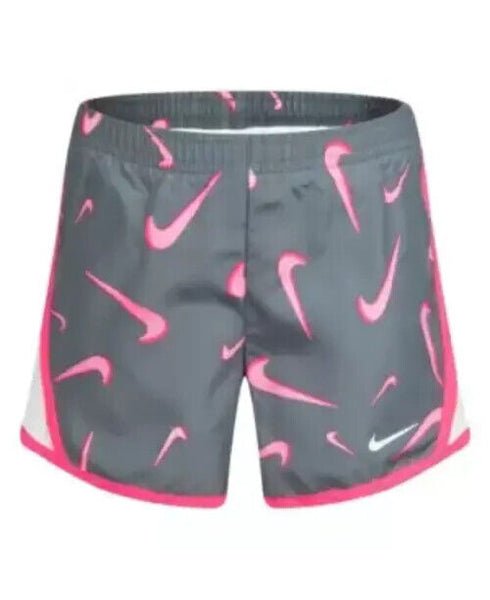 Nike Toddler Girls Swoosh All Over Print Temp Shorts Size 2T