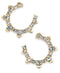 Inc Gold-Tone Crystal Bypass Small Hoop Earrings $29.50