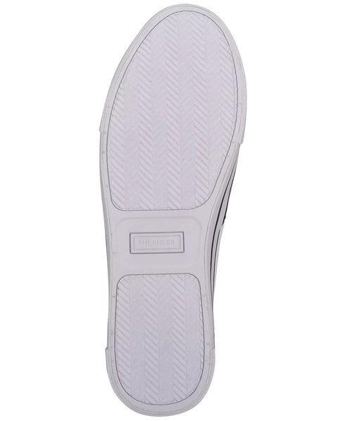 TOMMY HILFIGER Men's Roaklyn Twin Gore Slip-On Sneakers White Size 9.5M