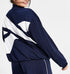Reebok Plus Size Tricot Zip-Front Long-Sleeve Jacket Navy 1X