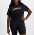 adidas Plus Size Graphic Linear Logo Cotton T-Shirt Softsi Black 2X