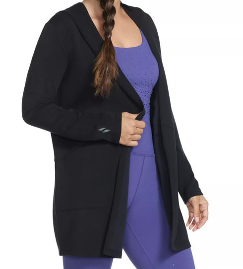 Skechers Women's Skechluxe Elevate Restful Hoodie Solid Black M