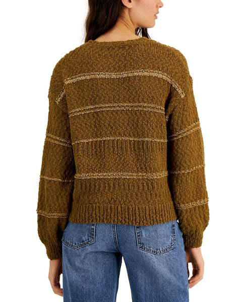 Lucy Paris Vicky Sweater Cocoa Size Small