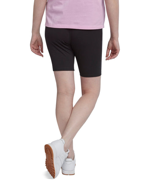 Reebok Plus Size Identity Logo Bike Shorts Black 2X
