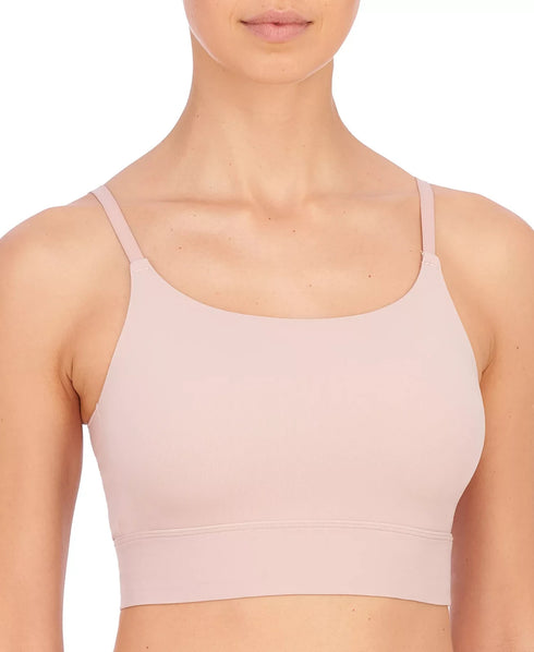 Natori Women's Bliss-Flex Bralette Rose Beige Size Small