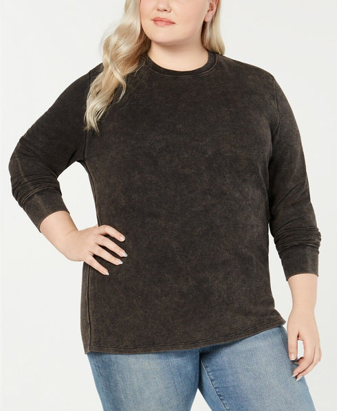 Love Tribe Trendy Plus Size Thermal T-Shirt - 1X - NWT