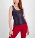 ID Ideology Women's Metallic Tank Top Regal Plum L