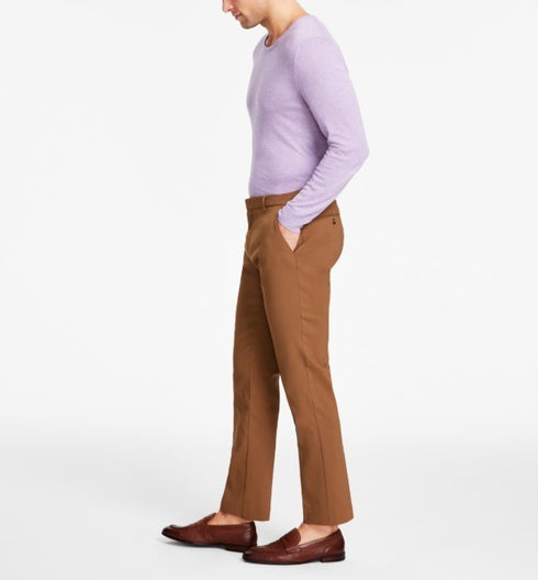 Tommy Hilfiger Men's Modern-Fit Stretch Performance Pants Camel Size 38x32