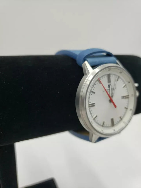 Lucky Brand Fairfax Genuine Suede Band 40mm Watch 50m Water Resistant Blue