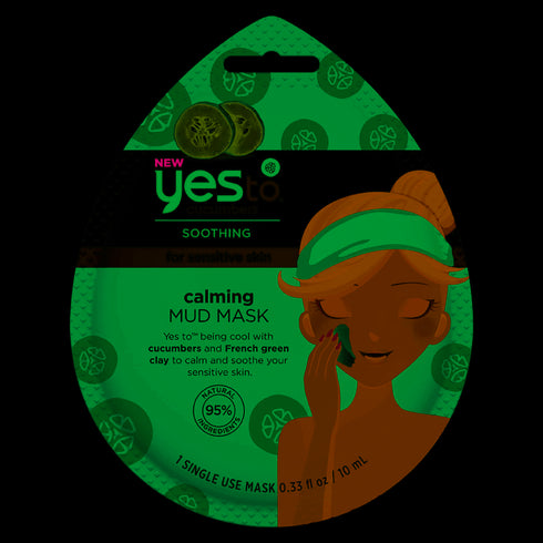 5 SOOTHING CALMING CUCUMBERS MUD MASK FOR SENSITIVE SKIN 95% NATURAL BRAND NEW