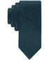 Tommy Hilfiger Pine Paisley Pattern Tie Navy Green One Size