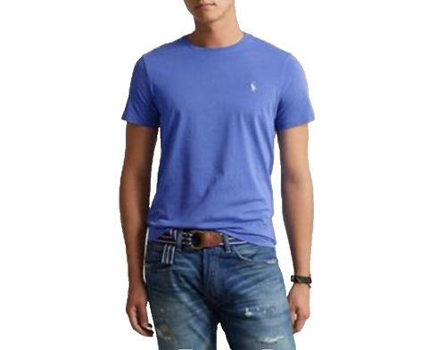 Polo Ralph Lauren Men's Classic Fit Crewneck Tee Blue Size Medium