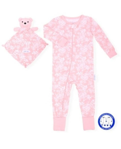 Max & Olivia Baby Girls one piece with Blankie Baby 12 Months