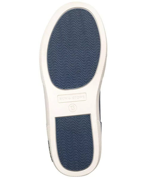 Sun Stone Boys Kiva Athletic Sneakers Fashion Shoes Lace-Up Navy Size 5