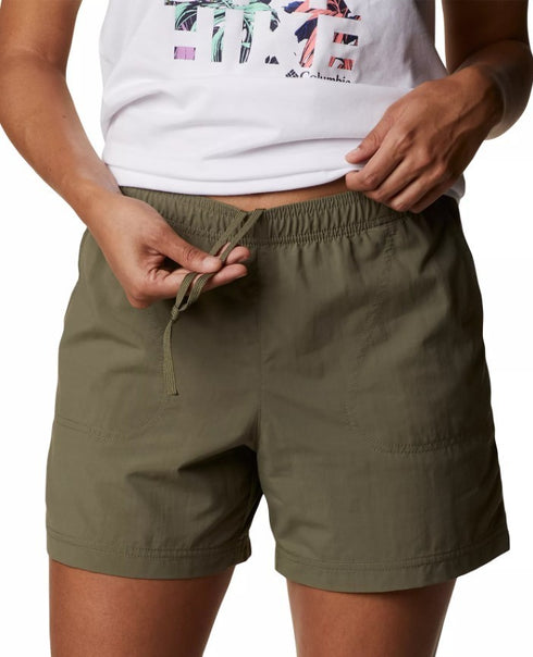 Columbia Women's Sandy River™ Water-Repellent Shorts Stone Green XS