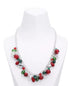 HOLIDAY LANE Silver-Tone Garland Statement Necklace, 18" + 3" ext