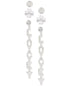 BCBGeneration Gold Tone 3-Pc. Set Crystal Lucky Clover Earrings $28