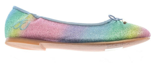 Sam Edelman Rainbow Ombre Felicia Ballet Classic Flat Girl's US Size 12 youth