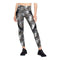 Under Armour Perpetual Powerprint Black Gray Compression Leggings Womens Size XS