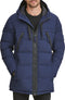 Marc New York by Andrew Marc Men's F18 Holden Parka Hooded Ink Blue XL