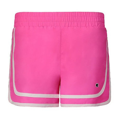 Champion Big Girls Pull-on Shorts Pink Size Small