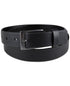 Alfani Men's Stretch Tab Faux-Leather Belt Black M 34-36