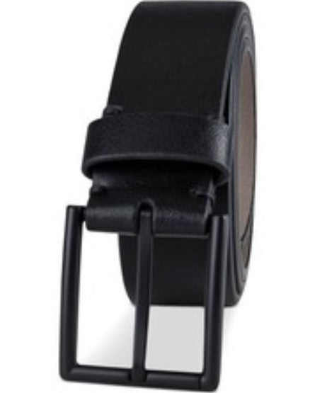 Alfani Men's 35mm Bridle Buckle Belt Black Size S 30-32