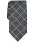 Club Room Men's Preston Grid Tie Black