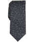 Alfani Mens Regular Fit Tie Necktie One Size Black Arleve Abstract Print