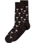 Hot Sox Mens Basics Collection Martini Sock Men Shoe Size 10-13 Black