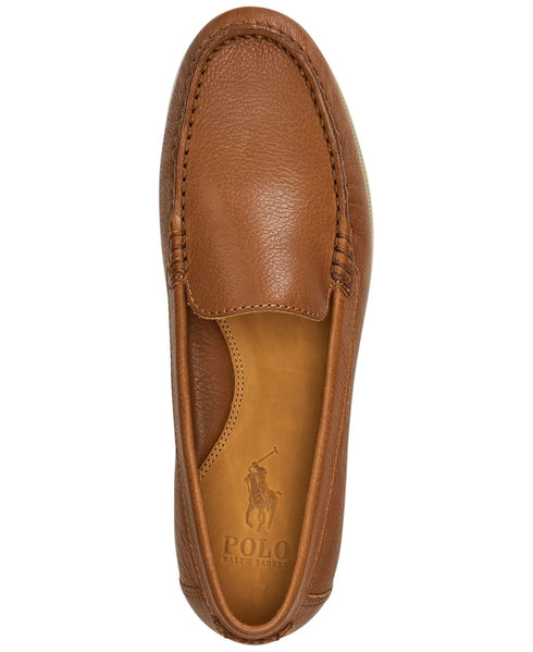 Polo Ralph Lauren Merton Loafer Slip On Round Toe Vnetn Tan Size 13