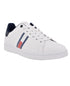 Tommy Hilfiger Lampkin Flag Cup-Sole Low Top Sneaker Light Gray 9 M