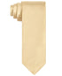 TAYION Mens Classic Fit Tie Necktie One Size Yellow Solid