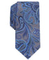 Perry Ellis Men's Carver Paisley Tie Blue