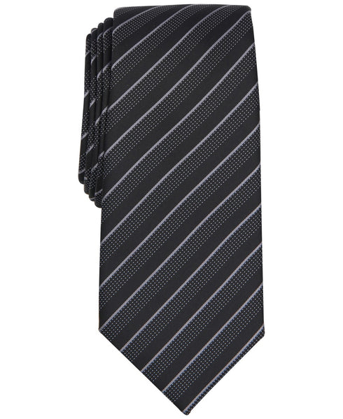 Alfani Men's Vinton Stripe Tie Black