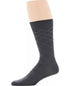 Perry Ellis Portfolio Perry Ellis Men's Luxury Textured Socks Carbon 10-13
