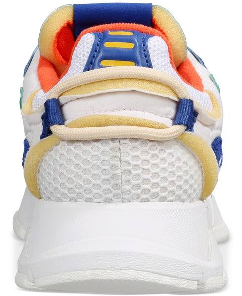 Lacoste Men's L003 Neo Textile Color Pop Sneakers White Blue 12 M