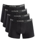 Alfani Mens Regular Fit 4 Pack Trunks Underwear Small Black Solid S