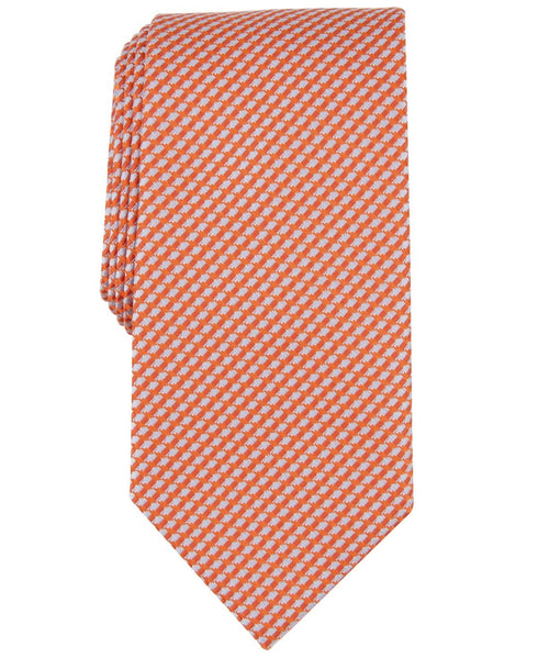 Perry Ellis Men's Cutler Mini-Dot Tie Orange