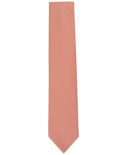 Perry Ellis Men's Cutler Mini-Dot Tie Orange