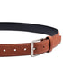 Alfani Men's Faux Suede Belt Rust Harness Buckle XL 42-44