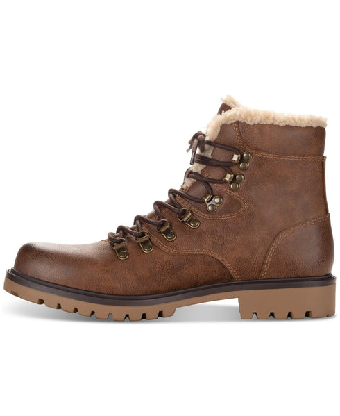 Club Room Men's Kylerr Boots Tan Sm Size 10.5